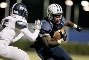 Notre Dame recruit, running back Greg Bryant. Photo Palm Beach Post: http://blogs.palmbeachpost.com/highschoolbuzz/2012/12/09/american-heritage-rb-greg-bryant-commits-to-notre-dame/