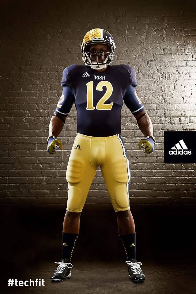 Notre Dame football's Shamrock Series uniforms through the years