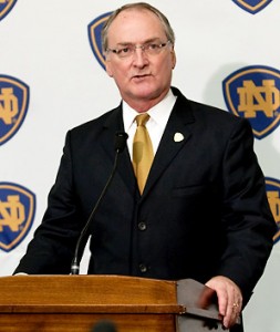 Notre Dame athletic director, Jack Swarbrick