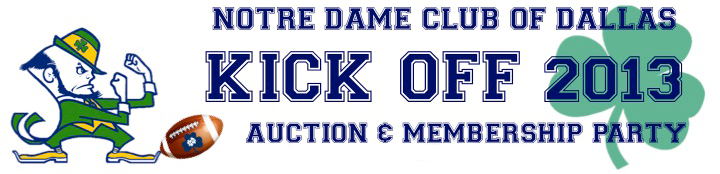 ND Dallas Kickoff Banner