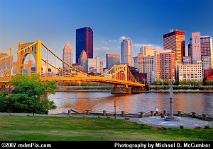 Pittsburgh Skyline [Photo: Michael McCumber www.michaelmccumber.com/]