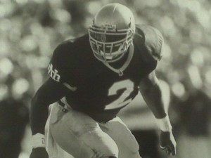 Kinnon Tatum at Notre Dame, 1995