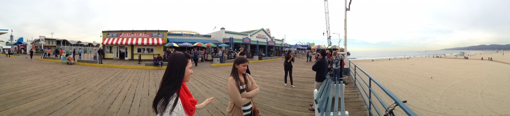 Santa Monica Pier Panoramic