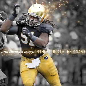 Junior Defensive Tackle, Sheldon Day (Photo: Andrew Lamping)