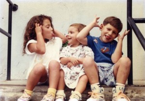 Marcia, Christa and Michael Parseghian