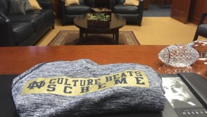 ND head football coach Brian Kelly tweeted this shirt and added: "Each day is a chance to build our culture on & off the field."