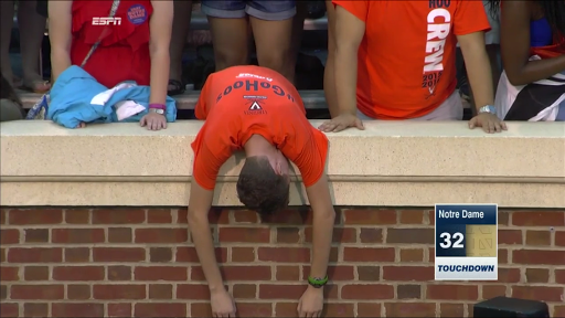 The end result of watching all your hope crushed. (Screen capture via EPSN)