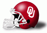 Oklahoma football helmet