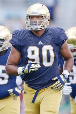 Notre Dame defensive lineman Isaac Rochell. (Robin Alam/Icon SMI)
