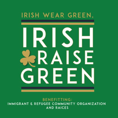 Irish Raise Green Logo